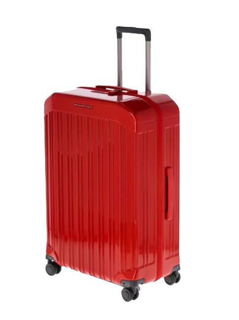 PQ-LIGHT Trolley medio ultra slim ROSSO - Trolley Rigidi