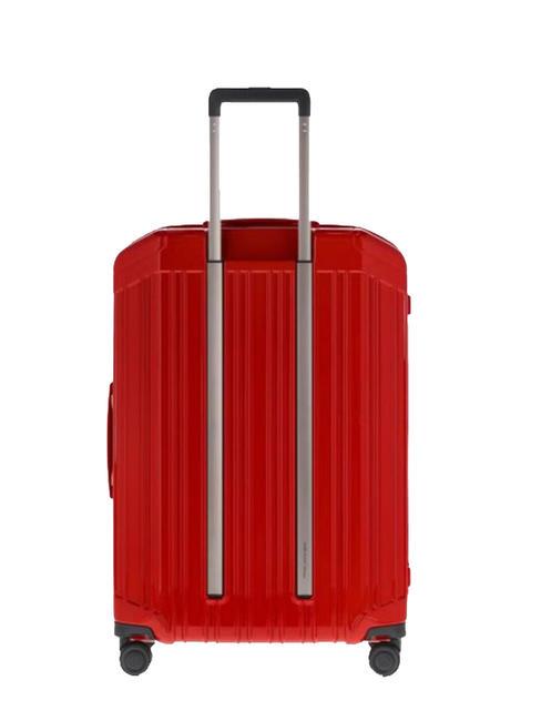 PQ-LIGHT Trolley medio ultra slim ROSSO - Trolley Rigidi