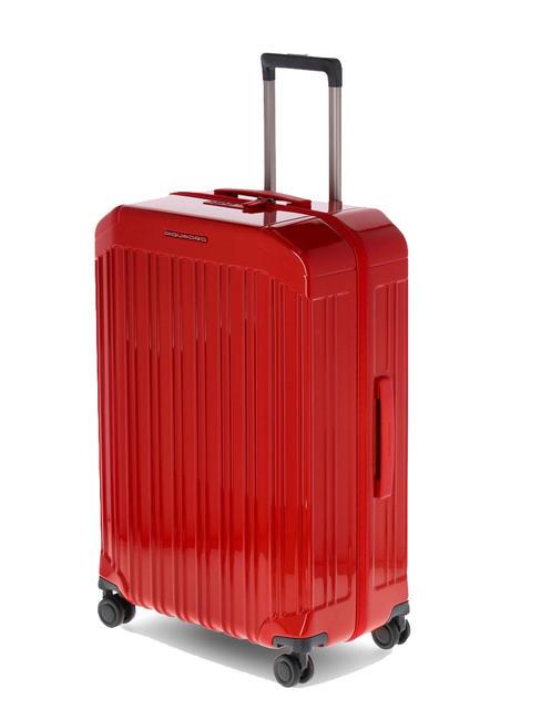 PQ-LIGHT Trolley medio ultra slim ROSSO - Trolley Rigidi