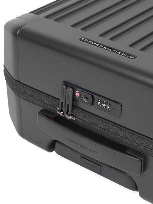 PQ-LIGHT Trolley cabina ultra slim nero opaco - Bagagli a mano