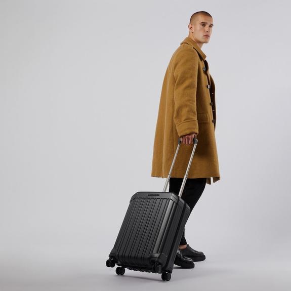 PQ-LIGHT Trolley cabina ultra slim nero opaco - Bagagli a mano
