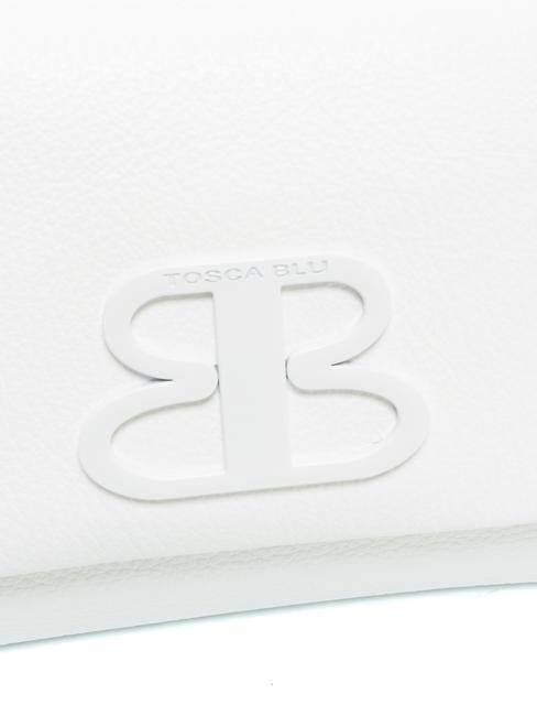 JULIA Pochette con tracolla, in pelle bianco - Borse Donna