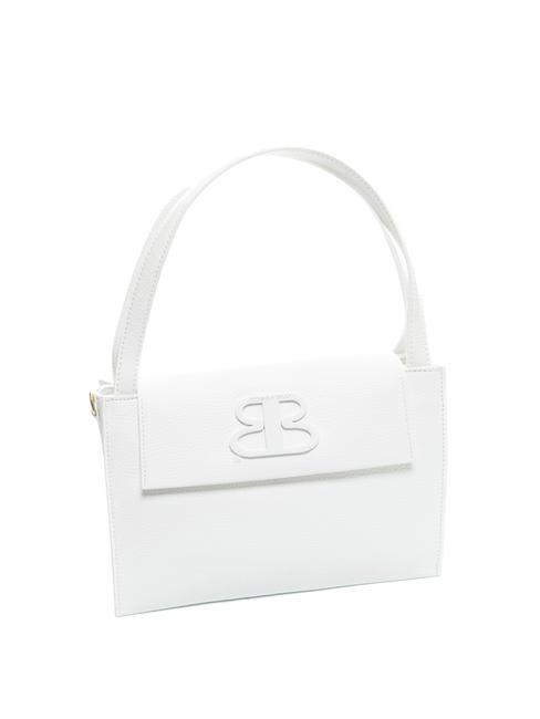 JULIA Borsa a mano in pelle bianco - Borse Donna