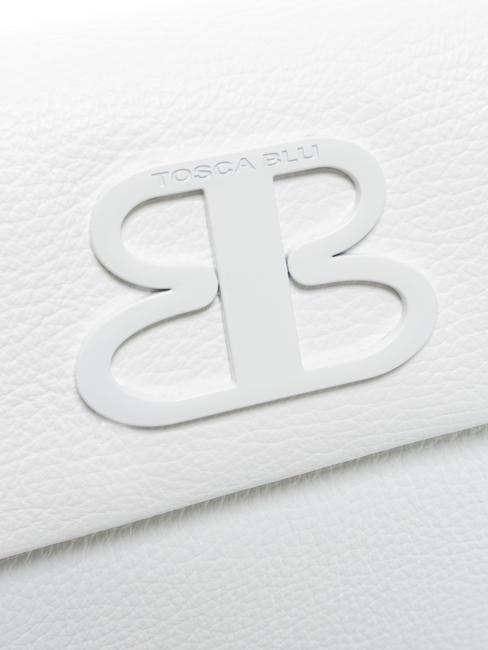JULIA Borsa a mano in pelle bianco - Borse Donna