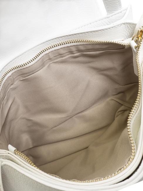 JULIA Borsa a mano in pelle bianco - Borse Donna