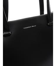 TOSCA BLU GRACE Borsa shopping in pelle Nero - Borse Donna - 3