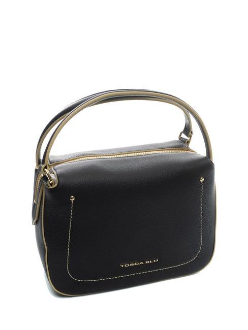 AURORA Borsa a mano in pelle Nero - Borse Donna