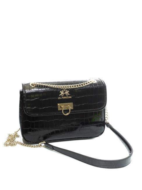 GERALDINA Borsa stampa cocco nero - Borse Donna