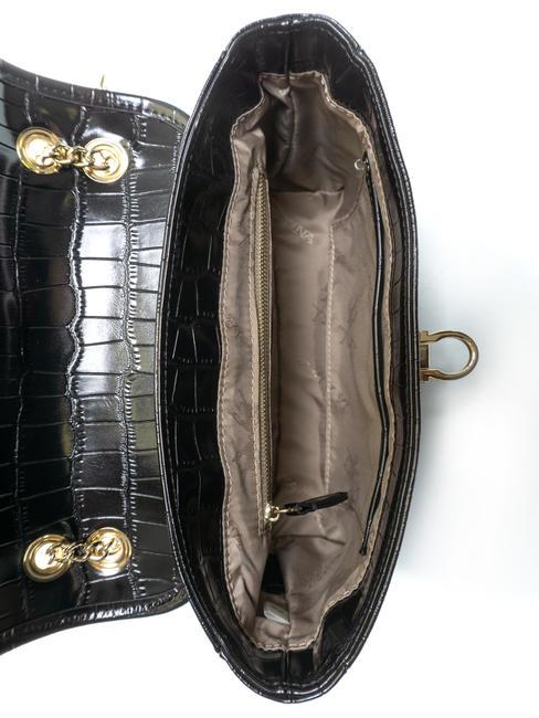 GERALDINA Borsa stampa cocco nero - Borse Donna