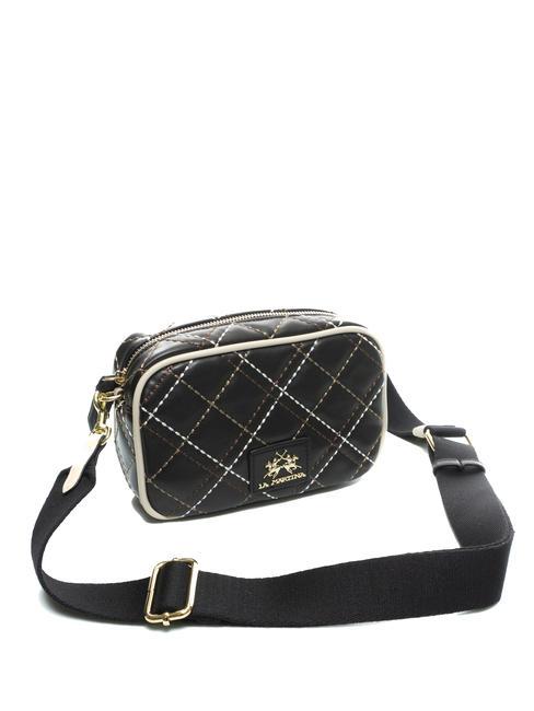 HELDA Camera bag trapuntata nero - Borse Donna