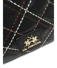 LA MARTINA HELDA Camera bag trapuntata nero - Borse Donna - 3
