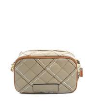 LA MARTINA HELDA Camera bag trapuntata beige - Borse Donna - 3