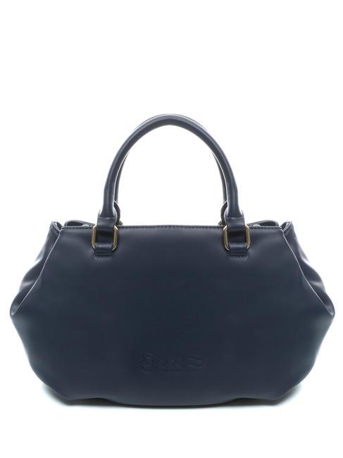 DIANA Saddle bag con tasca frontale blue - Borse Donna