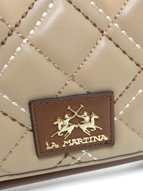 HELDA Mini bag con catenella beige - Borse Donna