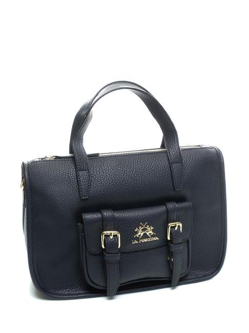 FARA Bauletto con tasca frontale blue - Borse Donna