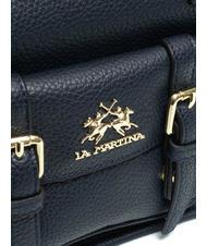 LA MARTINA FARA Bauletto con tasca frontale blue - Borse Donna - 3