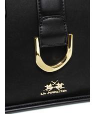 LA MARTINA GISELA Satchel bag con fibbia nero - Borse Donna - 3