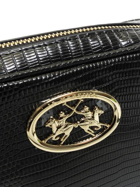 GERALDINA Camera bag logo in tinta nero - Borse Donna