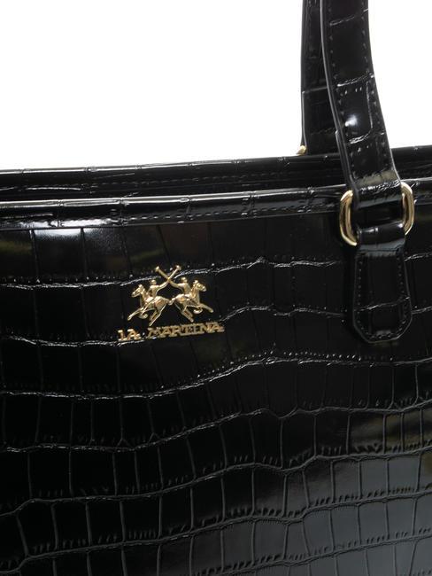 GERALDINA Shopping bag grande nero - Borse Donna