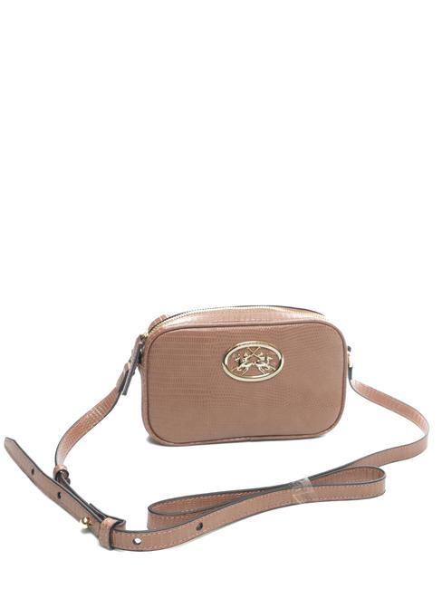 GERALDINA Camera bag logo in tinta rosa - Borse Donna