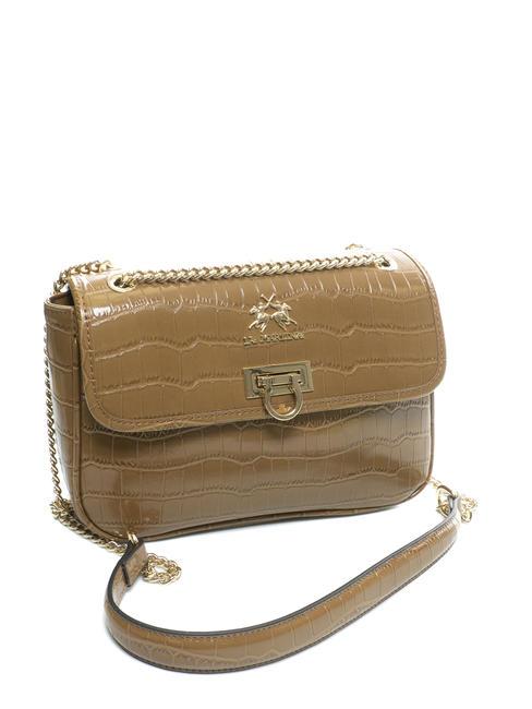 GERALDINA Borsa stampa cocco tan - Borse Donna
