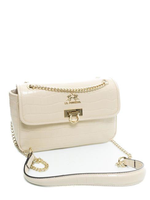 GERALDINA Borsa stampa cocco panna - Borse Donna