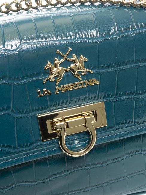 GERALDINA Borsa stampa cocco blue - Borse Donna