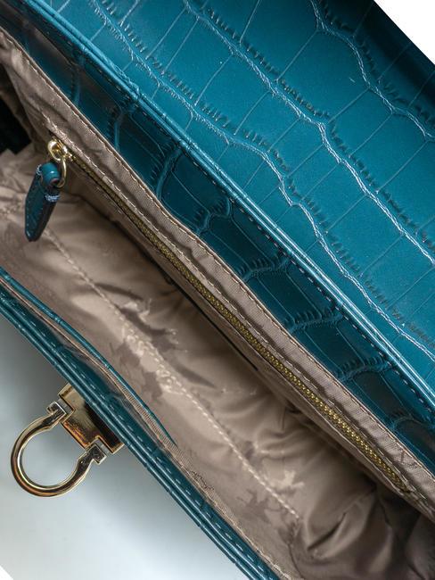GERALDINA Borsa stampa cocco blue - Borse Donna