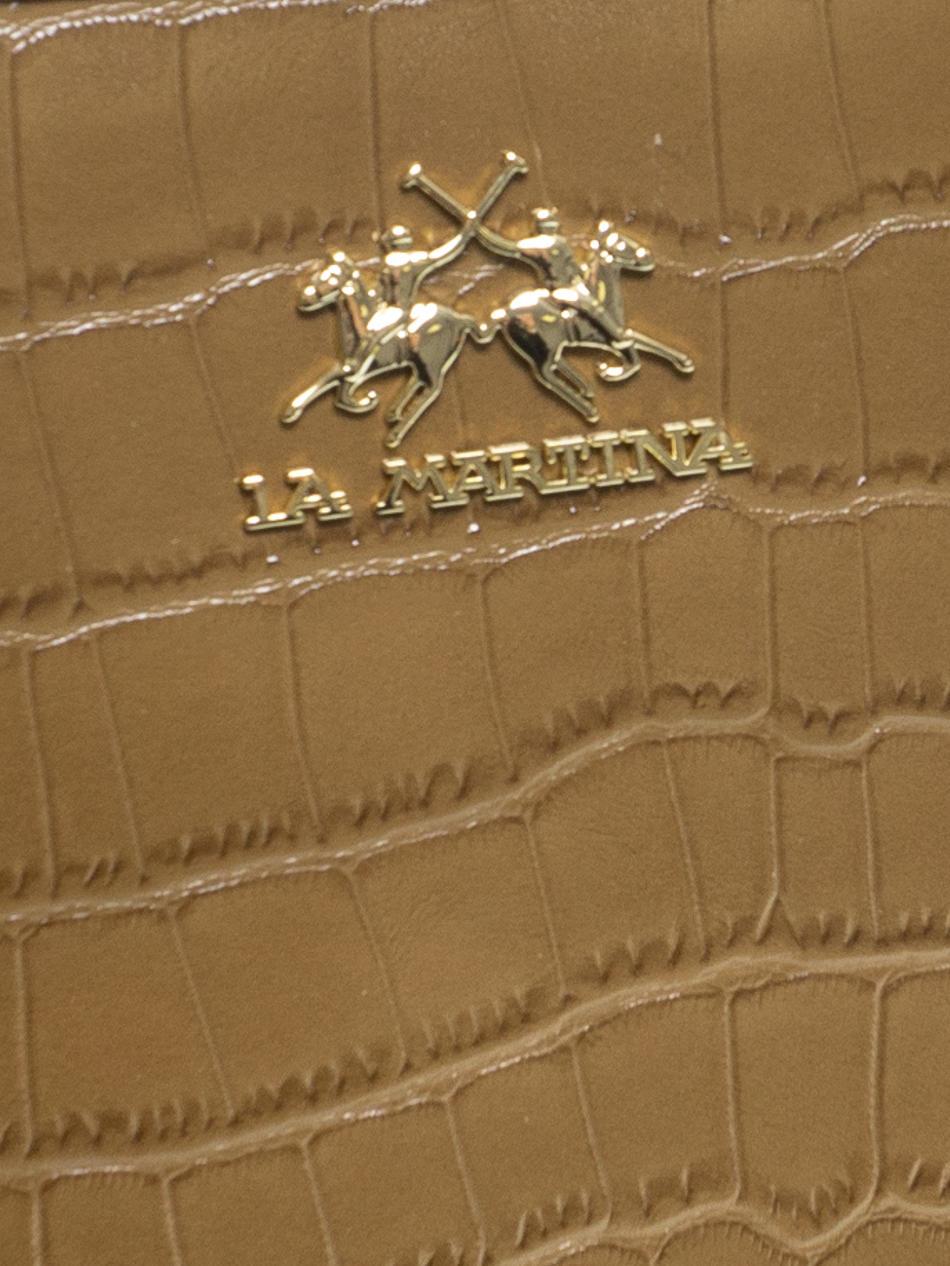 La Martina Geraldina Camera Bag Piccola Tan Acquista A Prezzi