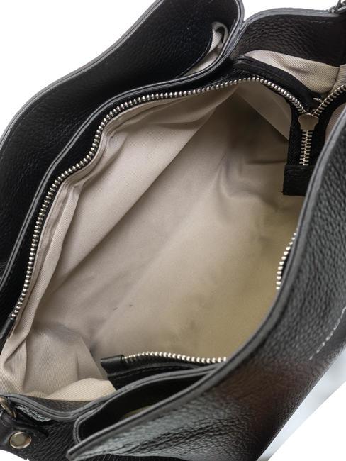 BETSY Borsa a spalla in pelle Nero - Borse Donna