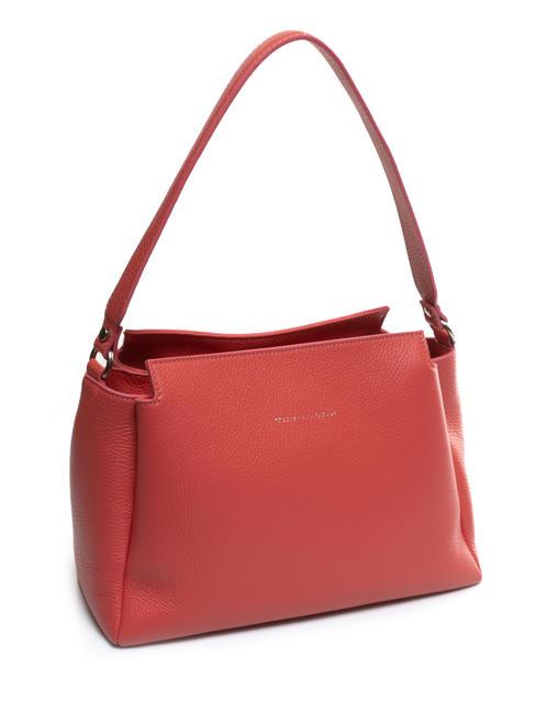BETSY Borsa a spalla in pelle fuchsia - Borse Donna