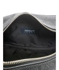 ARMANI JEANS LOGO PRINT Beauty grande con polsierina nero - Beauty Case - 4