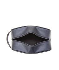 ARMANI JEANS SAFFIANO Beauty grande con polsierina nero - Beauty Case - 5