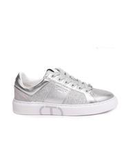 TWINSET PRINT OVAL T Sneaker pelle laminata silver - Scarpe Donna - 2