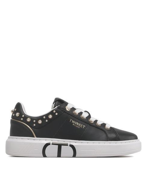 PEARLS Sneaker con perline nero - Scarpe Donna