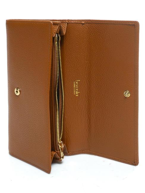 BASIC Portafoglio in pelle cuoio - Portafogli Donna