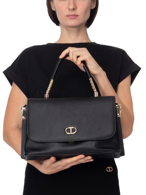 TORCHON Borsa a mano con tracolla nero - Borse Donna