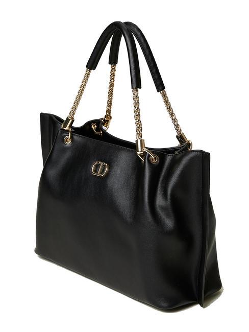 TORCHON Shopping bag grande nero - Borse Donna