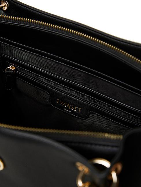 TORCHON Shopping bag grande nero - Borse Donna
