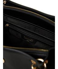 TWINSET TORCHON Shopping bag grande nero - Borse Donna - 4