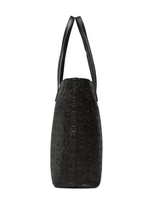 CONTRAST Shopping bag media nero - Borse Donna