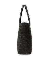 TWINSET CONTRAST Shopping bag media nero - Borse Donna - 3