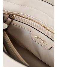 TWINSET TORCHON Borsa a mano con tracolla burro - Borse Donna - 4