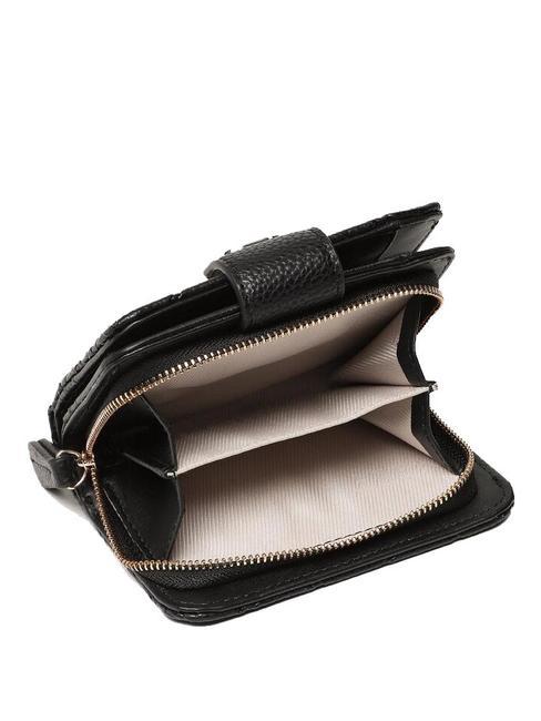 CONTRAST Portafoglio piccolo flap nero - Portafogli Donna