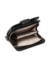 TWINSET CONTRAST Portafoglio piccolo flap nero - Portafogli Donna - 3