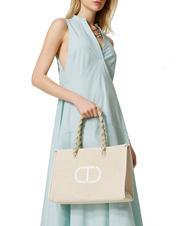 TWINSET DARLING Borsa a mano avorio - Borse Donna - 5
