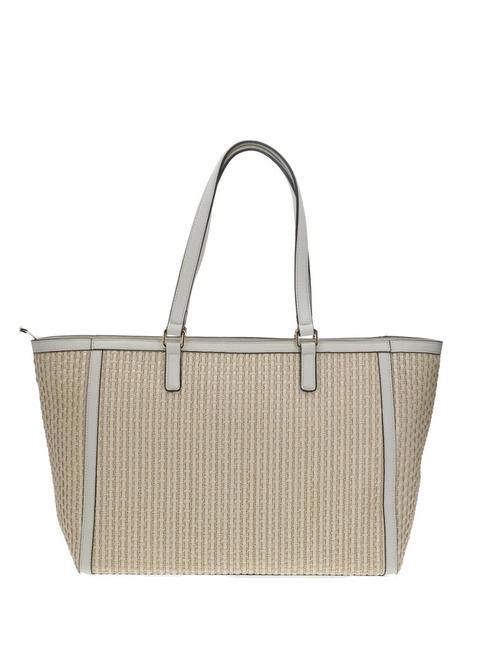 INTRECCIO Shopping bag a spalla avorio - Borse Donna