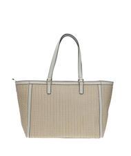 TWINSET INTRECCIO Shopping bag a spalla avorio - Borse Donna - 3