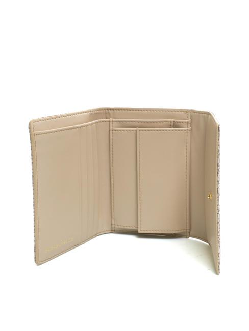 CLASSICA  Portafoglio medio con patta sabbia - Portafogli Donna