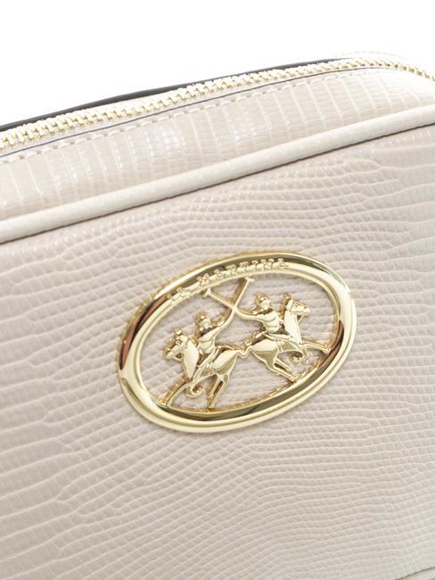 GERALDINA Camera bag logo in tinta beige - Borse Donna